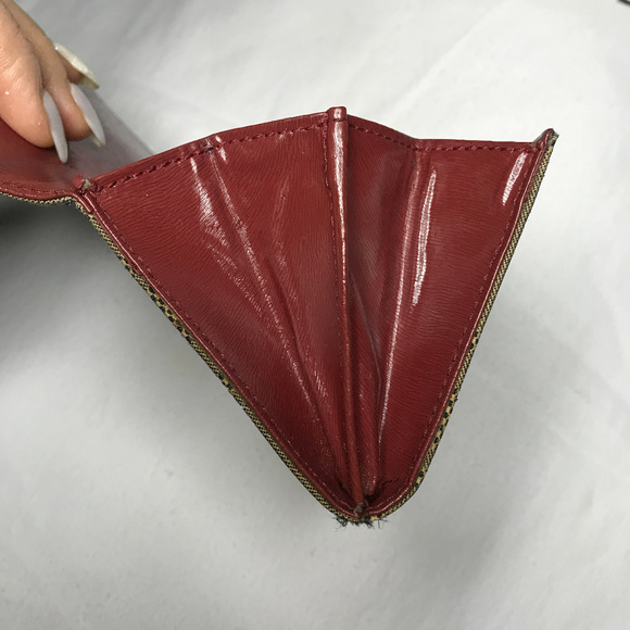 Authentic Fendi Logo canvas and leather wallet - Picture 6 of 9